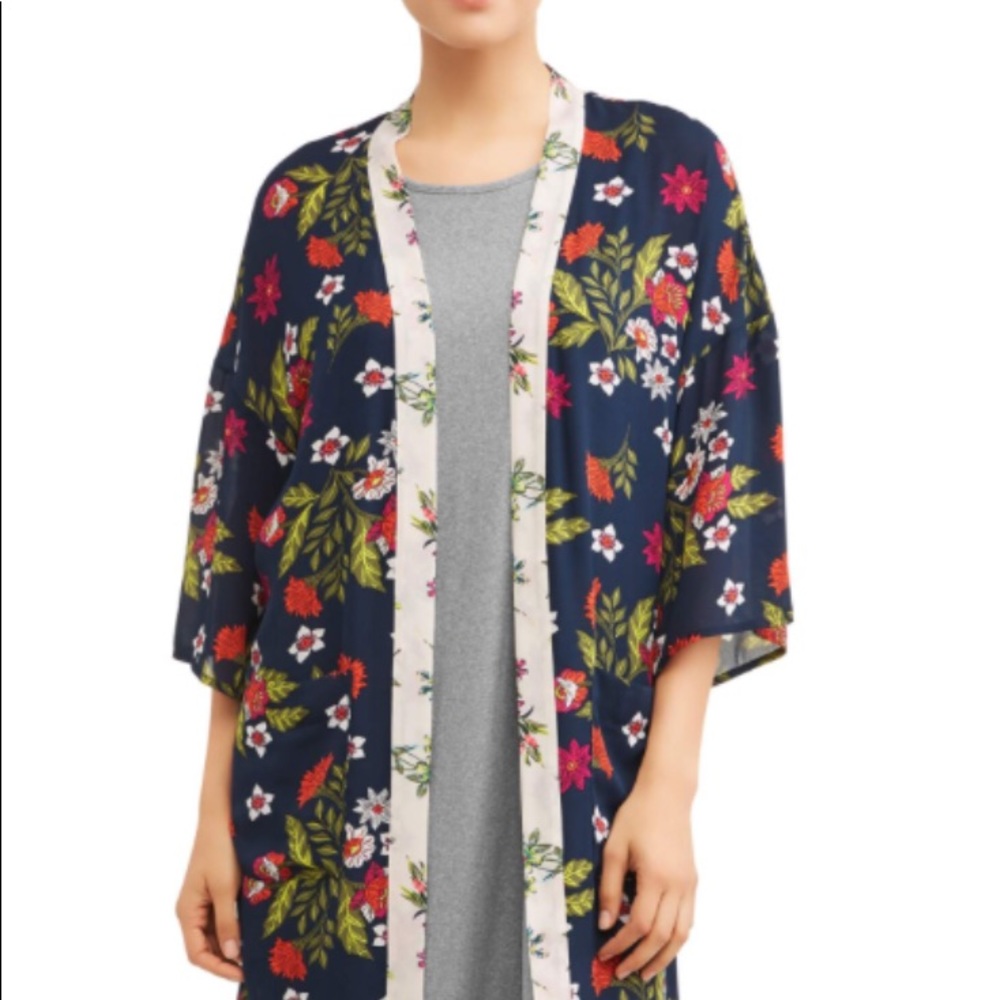 Time and Tru dress with Kimono